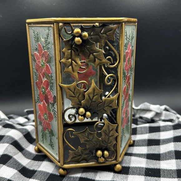 Hexagon Glass Candle Holder - Picture 4 of 5